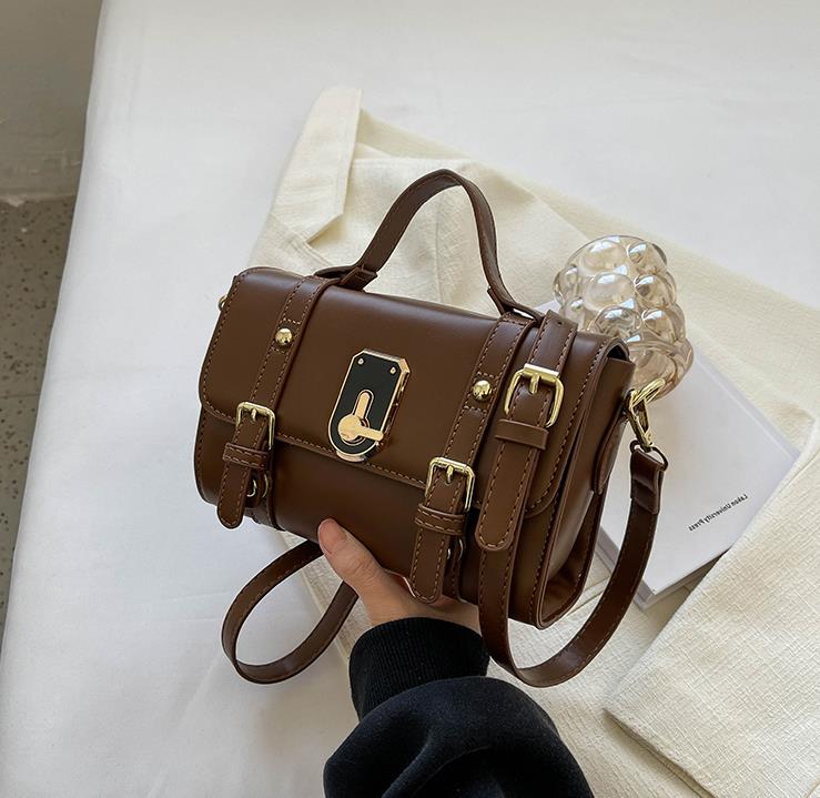 

Shoulder Bags Women's Bag Autumn/Winter Trend One-Shoulder Messenger Large Capacity Handbag, Black