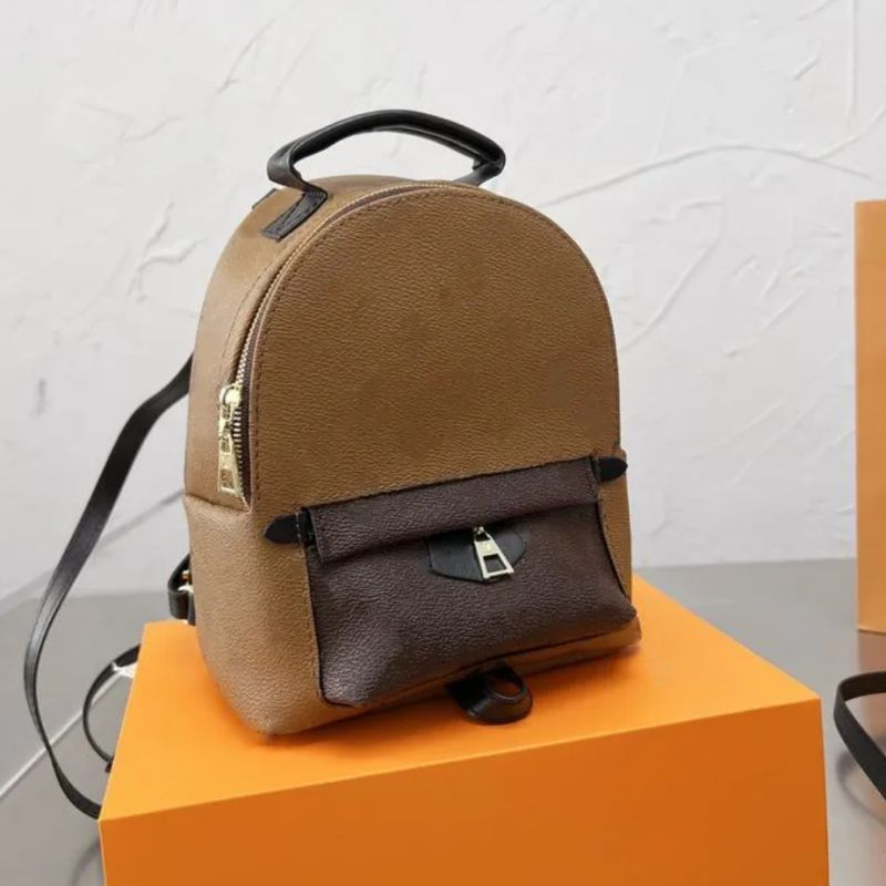 

Spring summer mini palm women's backpacks luxury N41612 Damier Cobal men's backpacks spring school bags, As pic