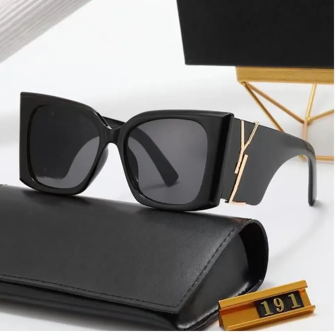 

2023 New Sunglasses Box M119/F Glasses Metal Logo Y Designer Men's and Women's Same Style Sunglasses High Quality With Box UV Protection