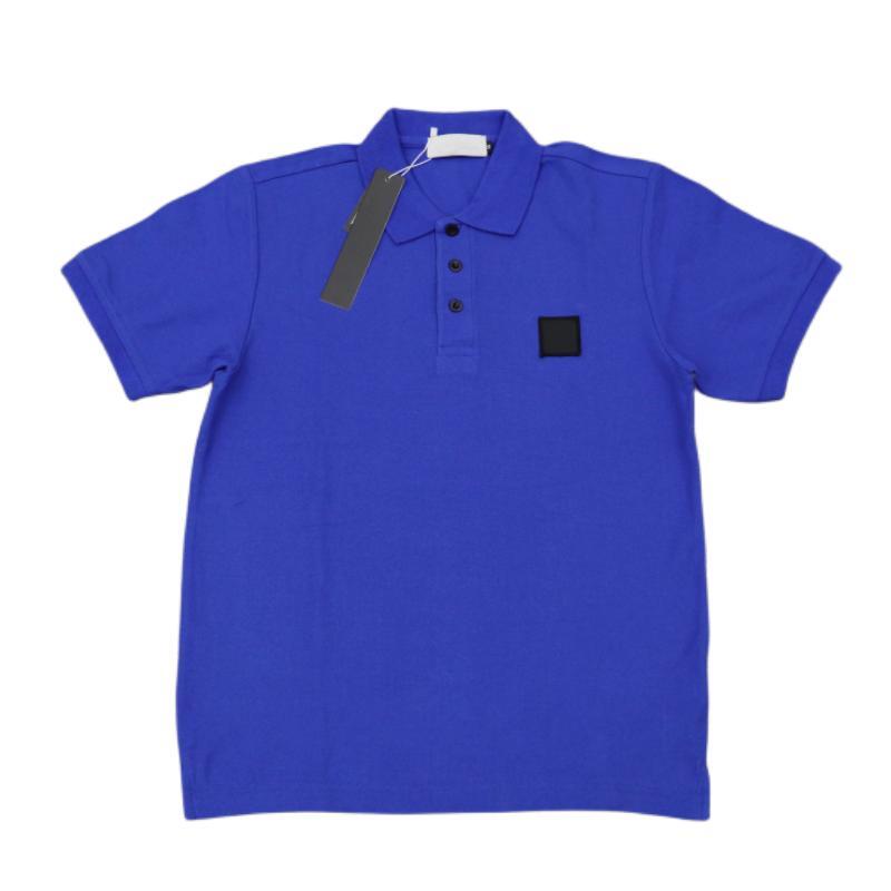 

Men's Polos T-Shirts Top Quality Short Sleeved Summer Cotton Embroidery Luxury T Shirt New Designer Polo Shirt High Street Tee, Orange