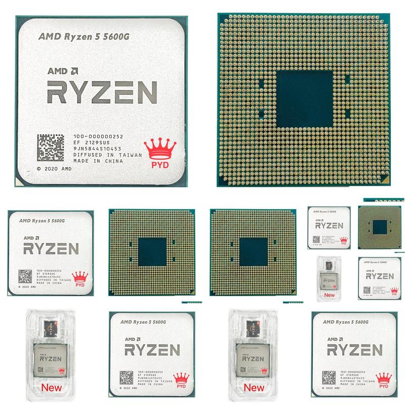 CPUs Ryzen 5 5600G R5 3 9GHz Six Core Twelve Thread 65W CPU Processor L3=16M 100 000000252 Socket AM4 NO cooler 230712