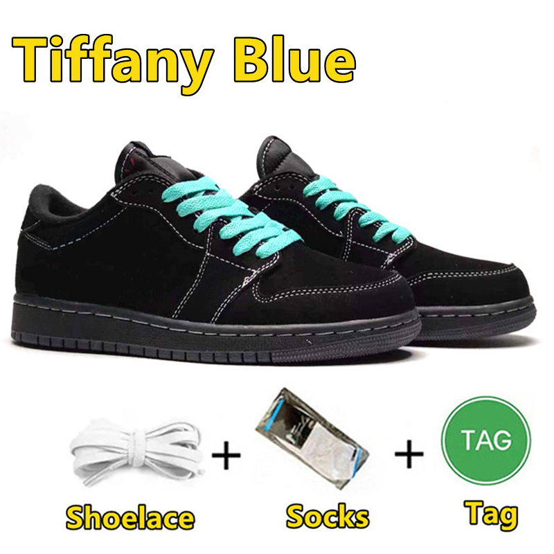 

Jumpman 1 1s Low Mens Basketball Shoes Tiffany Blue White Black/Blue Men Women Trainers Sports Sneakers Sneaker, Color#1