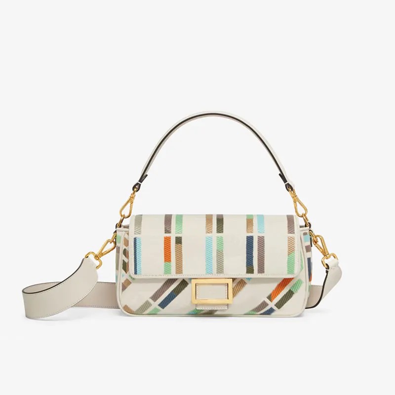 

High grade Embroidery Crossbody Bag Baguette Bag Shoulder Bags Flap Purse Handbags Women Bags Tote Bags Pouch Classic Letter Hardware, #f1size:26x5x15cm