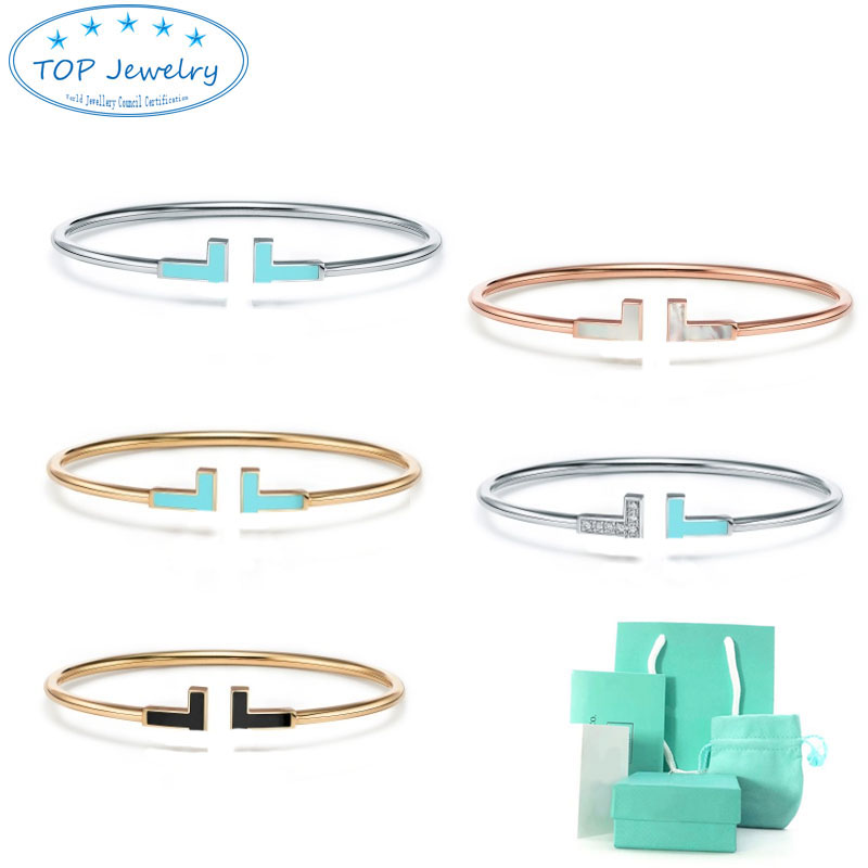 

Open Bracelet initial designer luxury Bracelet women Festival Couple Gifts Luxury fashion brand jewelry with gift box