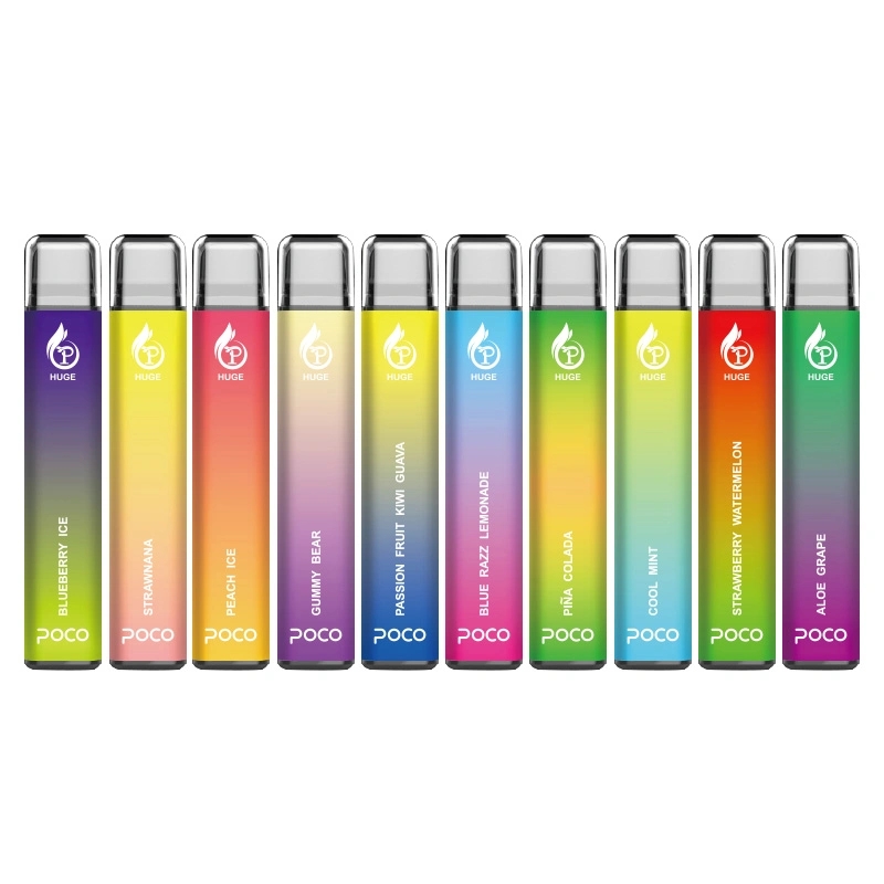 

Free Sample V5 Grade Original 5000 puffs Cigarette Poco Huge Disposable Vape Pen Rechargeable 15ML 8 Color Device Newest Vapor pen