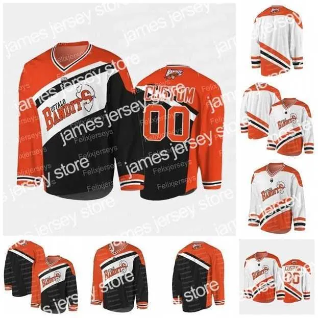 

College Hockey Wears Nik1 2021 NLL Buffalo Bandits Jersey Frank Brown Doug Buchan Josh Byrne Chase Fraser Justin Robinson Devlin Shanahan Dh, White womens s-xxl