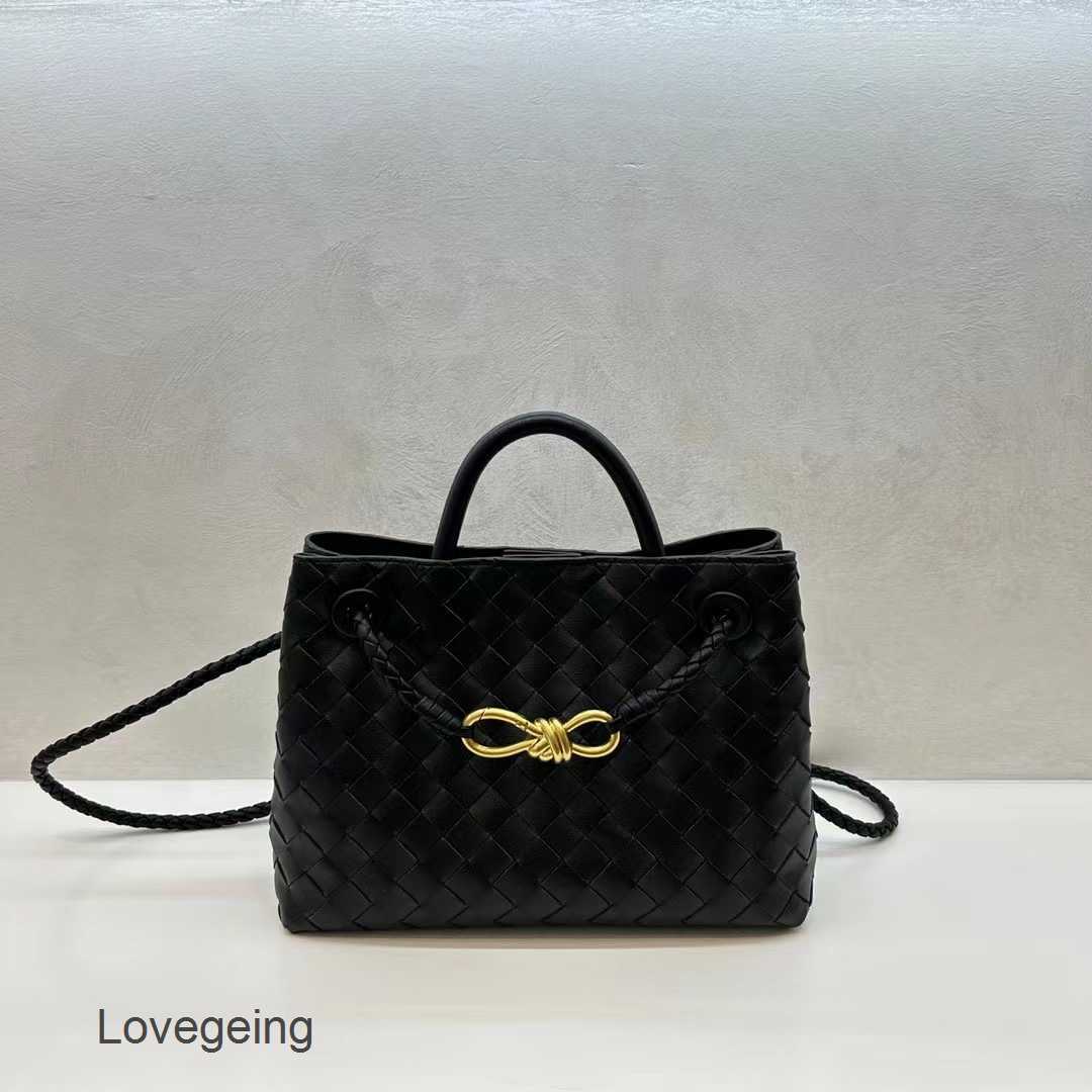 

Purse Bag Venetas Andiamo 2023 Designer Bags Bottegas Fashion Woven Large Capacity Versatile Cowhide Tote Arco Casual One Shoulder Handbag Cltt, Golden