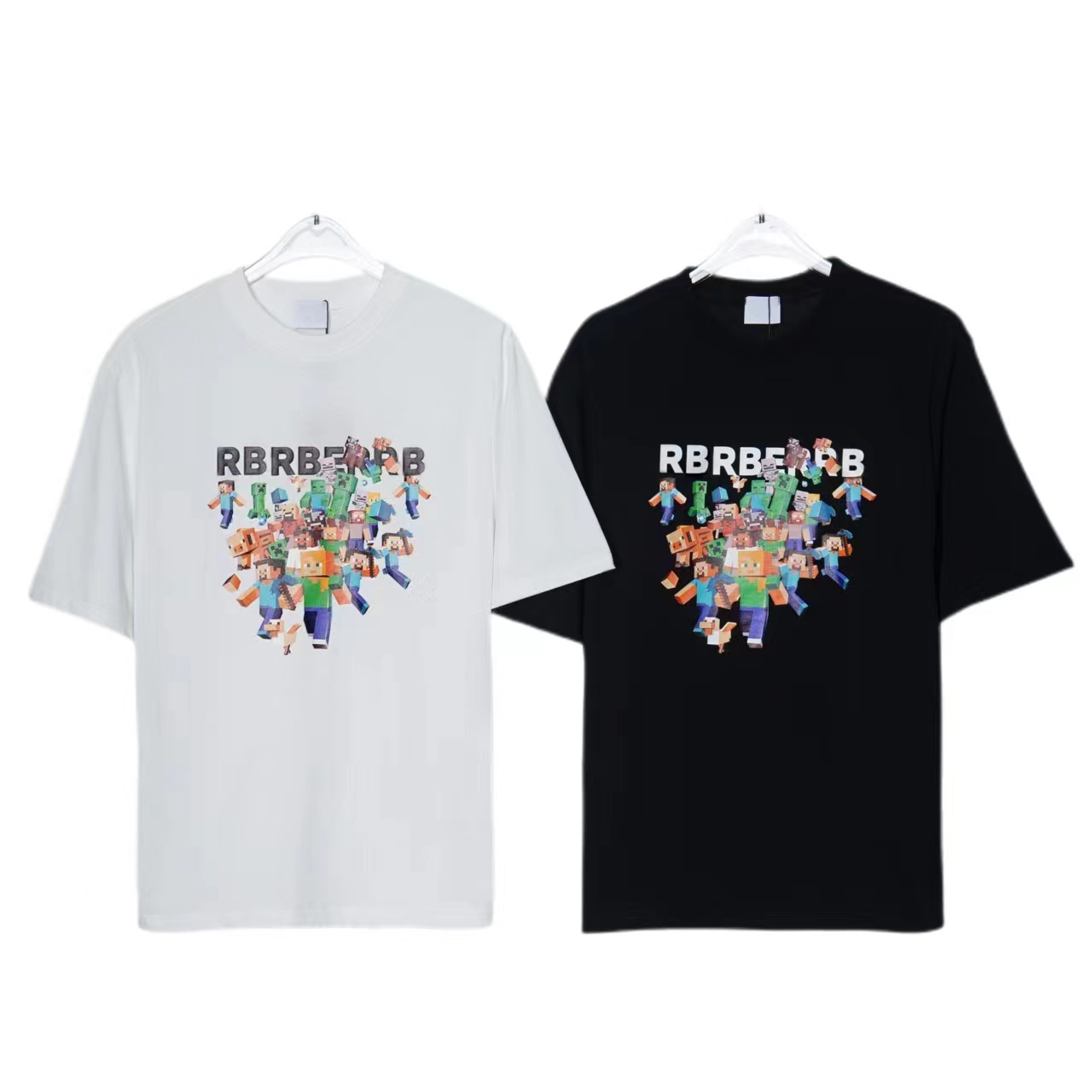 

mens t shirt designer Bag top Luxury Brand Popular Mens shirt Summer New Round Neck Sweat absorbing Short Sleeve Outdoor Breathable Cotton Printing Couple Dress, 2-1