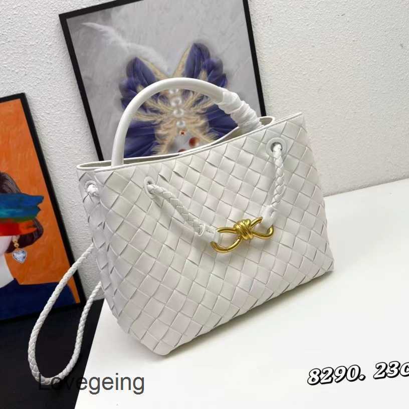 

Bag Bags Large Andiamo Totes 2023 Designer Venetas Bottegas Fashion Woven Purse Capacity Versatile Cowhide Arco Tote Casual Shoulder Handbag Ah9d, Black9