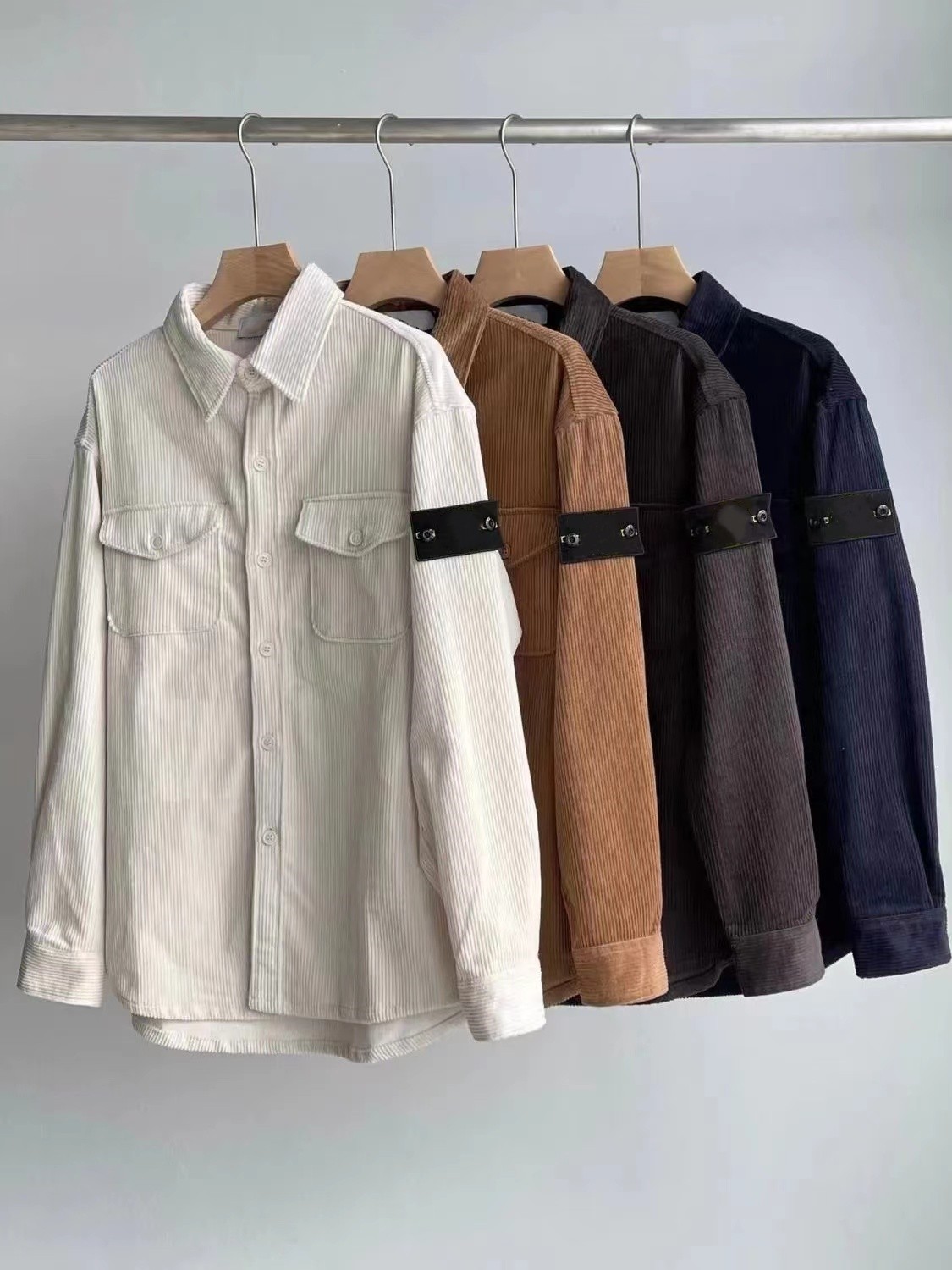 Tops Designer Men's Jackets jacket shirt coat Embroidery badge Stone man Island Fashion Spring and Autumn-image-861657620