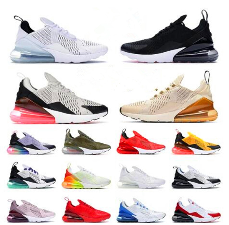 

Nikes 270 270s Men Women Running Shoes airmax Sneakers air 27C Triple Black White University Red Brown Barely Rose Anthracite Cactus Mens Trainers Sports, 19