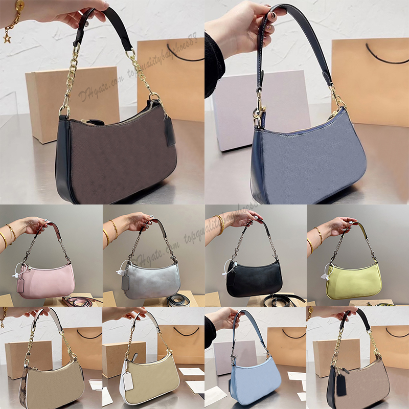 Teri Shoulder Bag leather Subaxillary Bag New Fashion Classiccal Chain Underarm Handbag Crossbody Luxury Designer hobo Half Moon Purse Women Evening