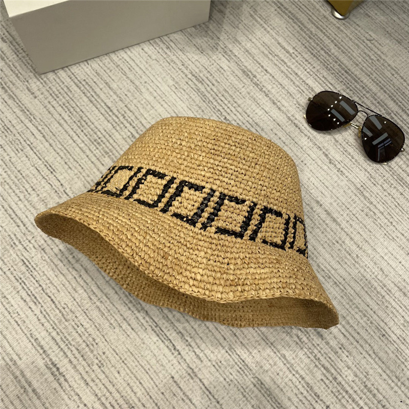 

Luxury Designers StrawHats Cap For Men Women Grass Braid Caps Sun Prevent Baseball Caps Cappelli Larghi Da Donna Di Paglia