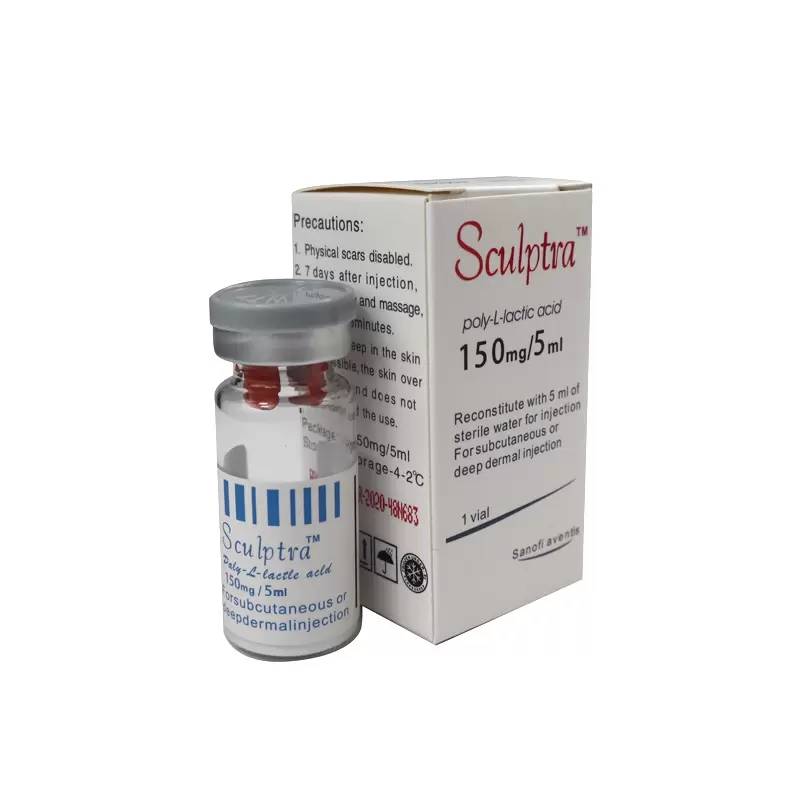 

Quality sculptraass plla Poly-L-lactic acid butt/sculptrass butt injecc tion 1vials 150mg derma fillyy recesses shape Face body