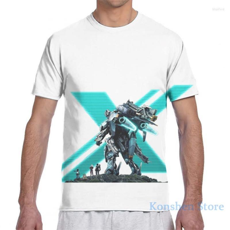 

Men's T Shirts Xenoblade Chronicles X Logo Men T-Shirt Women All Over Print Fashion Girl Shirt Boy Tops Tees Short Sleeve Tshirts, 2-men
