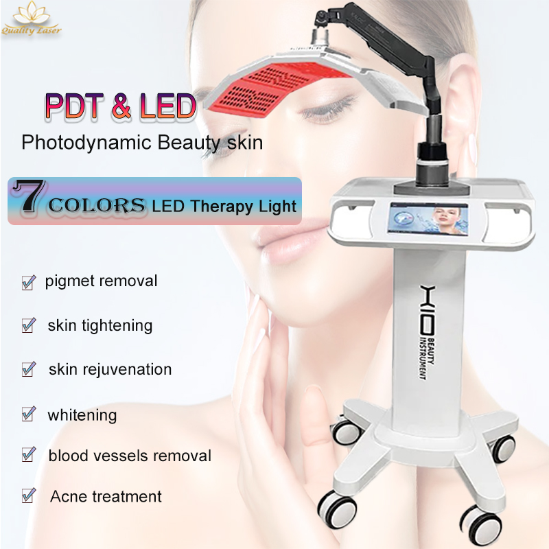 

Face care skin beauty products LED Skin Rejuvenation portable full body 7 colors PDT photo therapy improve closed acne