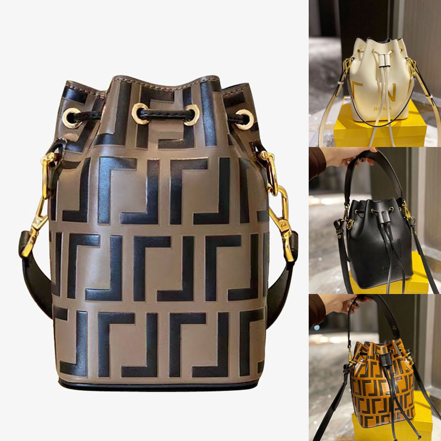 

Designer Handbag Drawstring Bag Luxury Embossing Purse Women Bucket Genuine Leather Wallets Pocket TOPDESIGNERS009, #10 with logo