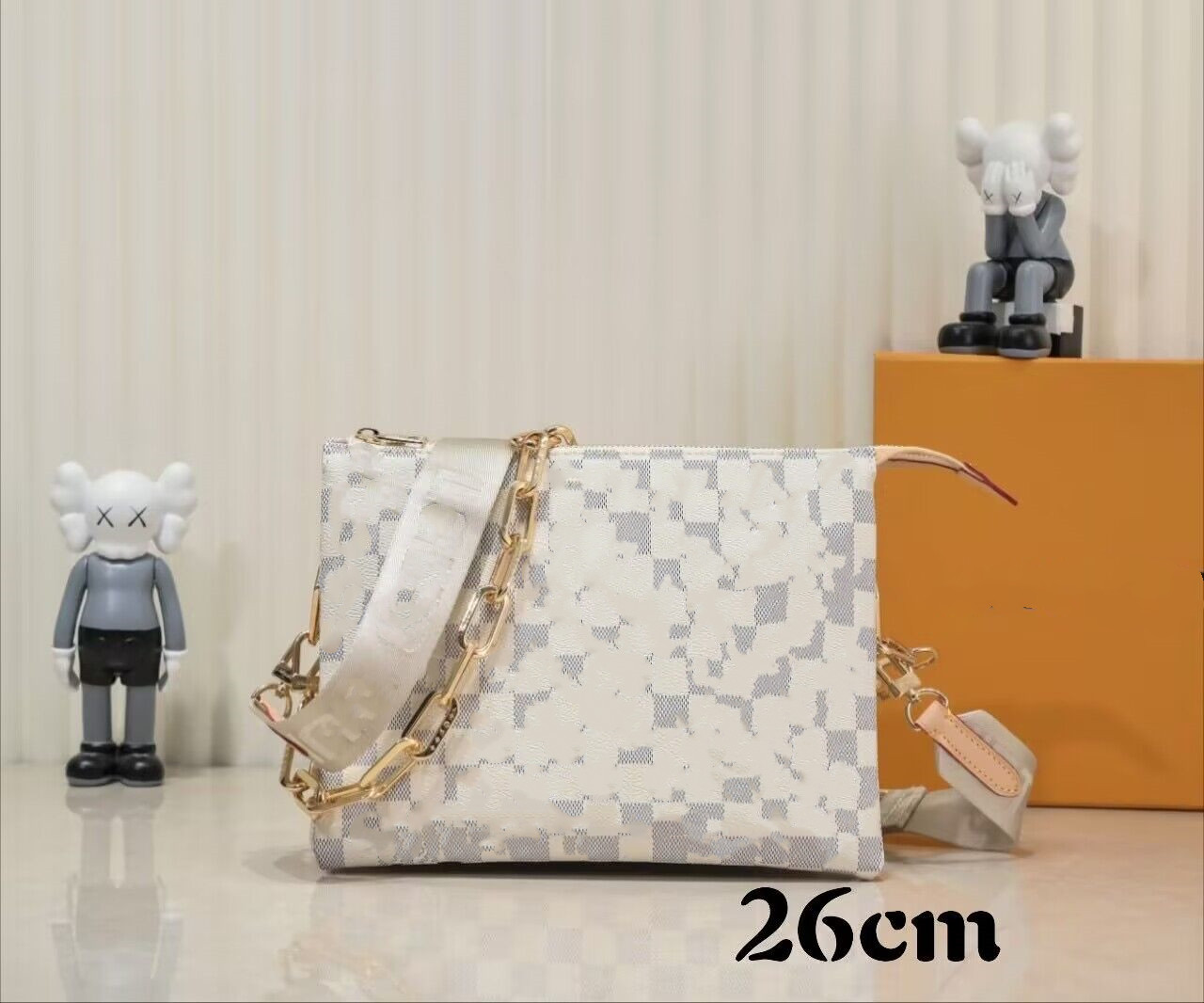 Louiseviutionbag Coussin Sacs de haute qualité designer pour femmes sacs à sacs à bagages à bagages de luxe Tote Tote Square Handsbags authentique L 4906