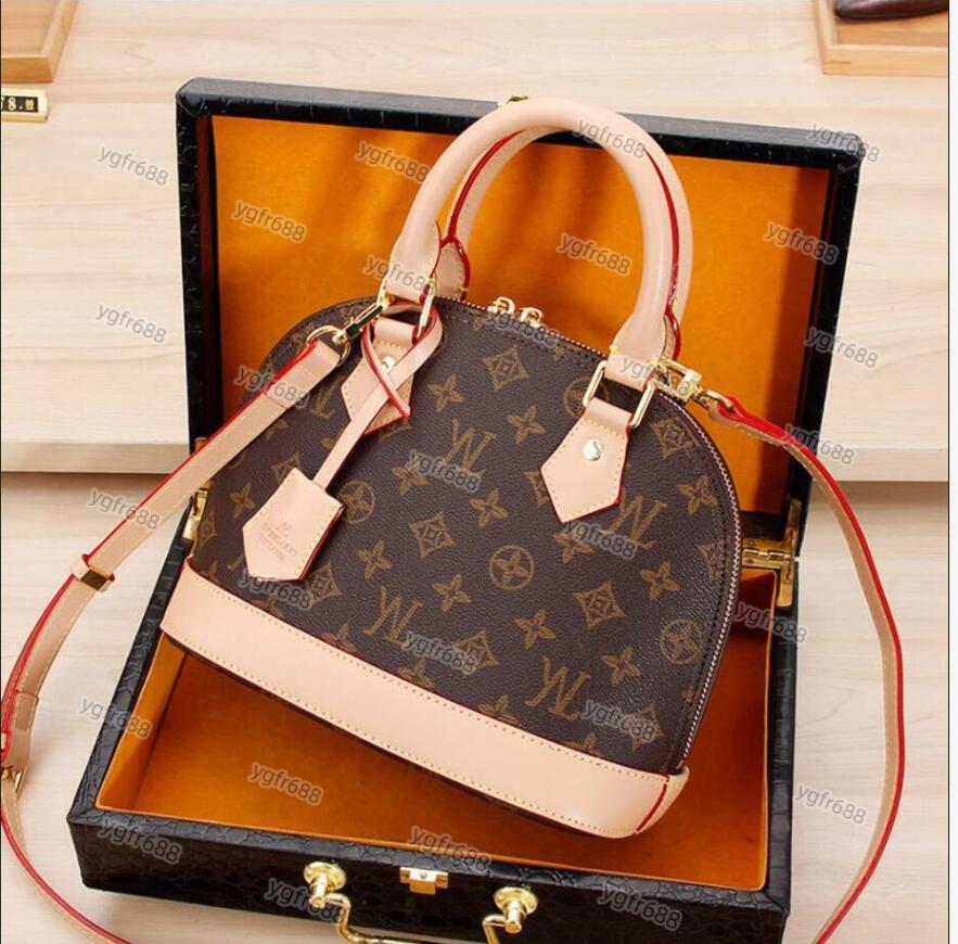 

2023 The Most Stylish Women Shoulder CrossBody Bags Luxurys Designers Messenger Shell Bag Mini Leather Handbags Female Purse Wallet Classic Women handbag, Khaki grid