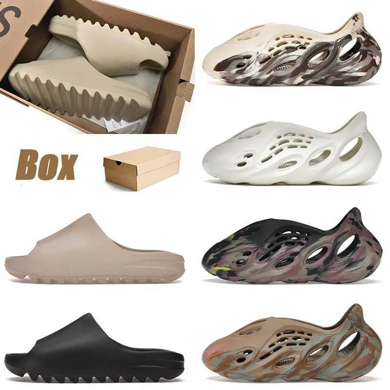 

With Box mens women designer foam runner shoes adilette 22 slides slippers size 13 Mx Carbon Pure Moon Gray Enflame Orange Onyx men runne ns, A20 triple white 36-47