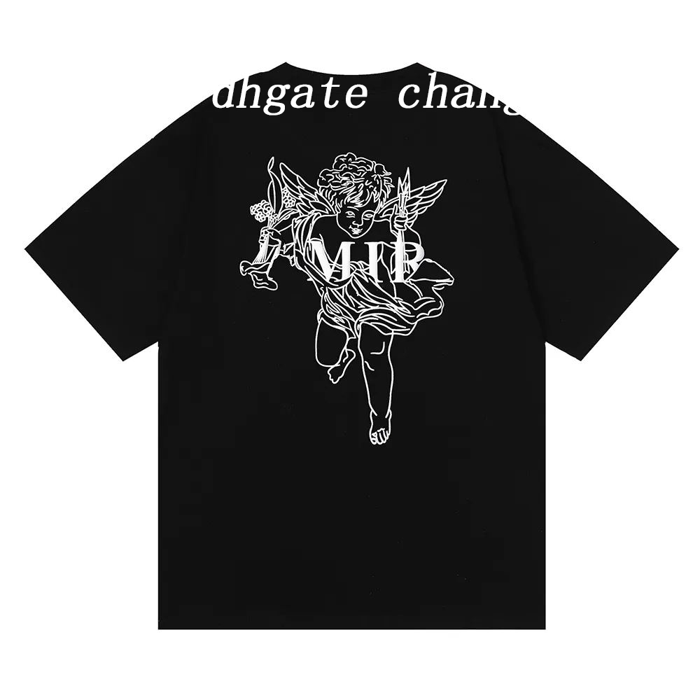 

Men's Casual Summer Clothing Luxury Fashion Cupid Angels Print T-Shirts Men Women Designer Tees Shirt Mens Streetwear Clothing Crew Neck Tshirt Asian size S-5XL