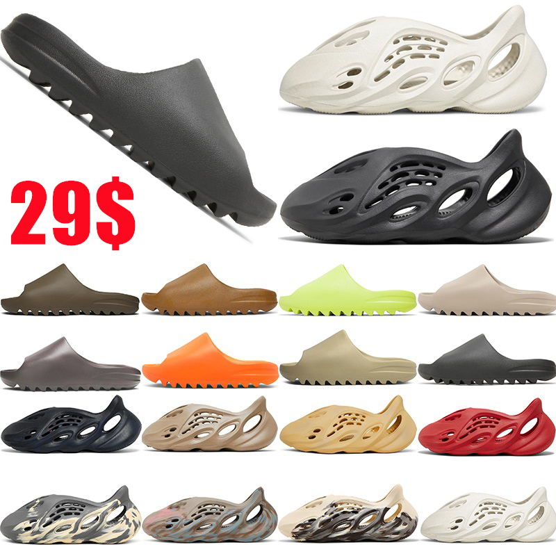 

Designer Sandals Foam Runners Slides Sliders Onyx Bone Sand Pure Core Soot Resin Ararat Stone Sage Mens Womens Brands Sandale 46 47 36-48 Slider