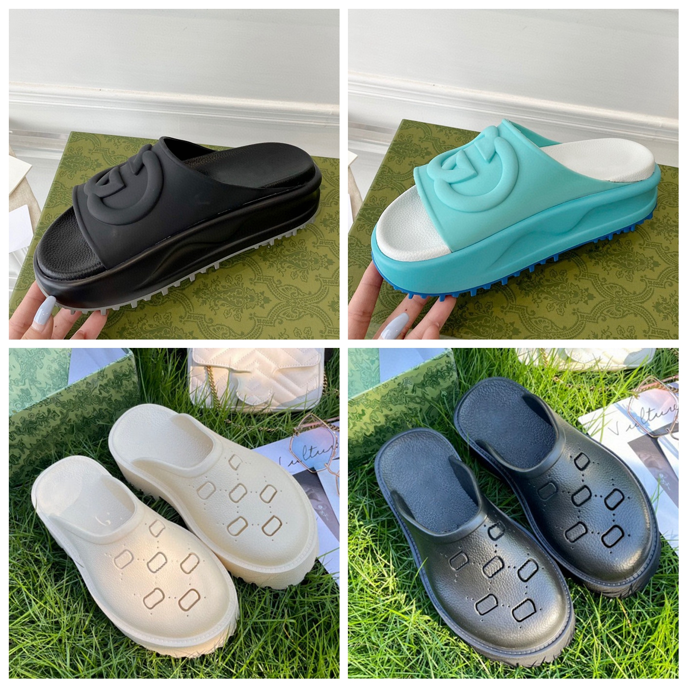 

Designer Slipper Luxury Men Women Sandals Brand Slides Fashion Slippers Lady Slide Thick Bottom Design Casual Shoes Sneakers by brand W120 002, #4