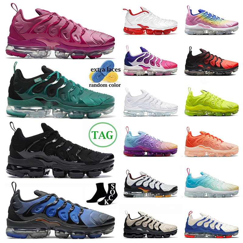 

Tn Plus Outdoor Sports Running Shoes Atlanta Magenta Triple Black Knicks Vibes Cherry Pink Spell Tennis Ball Light Bone Orange Gradients Men Women Sneakers Size US 13, C37 bubblegum 36-40
