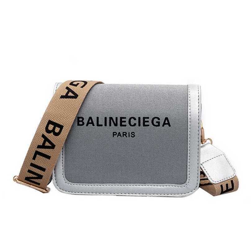 

Designer bag Ins super fire fairy women's bag messenger bag shoulder bag female student Korean version versatile broadband bag female social small square bag WR5L, White