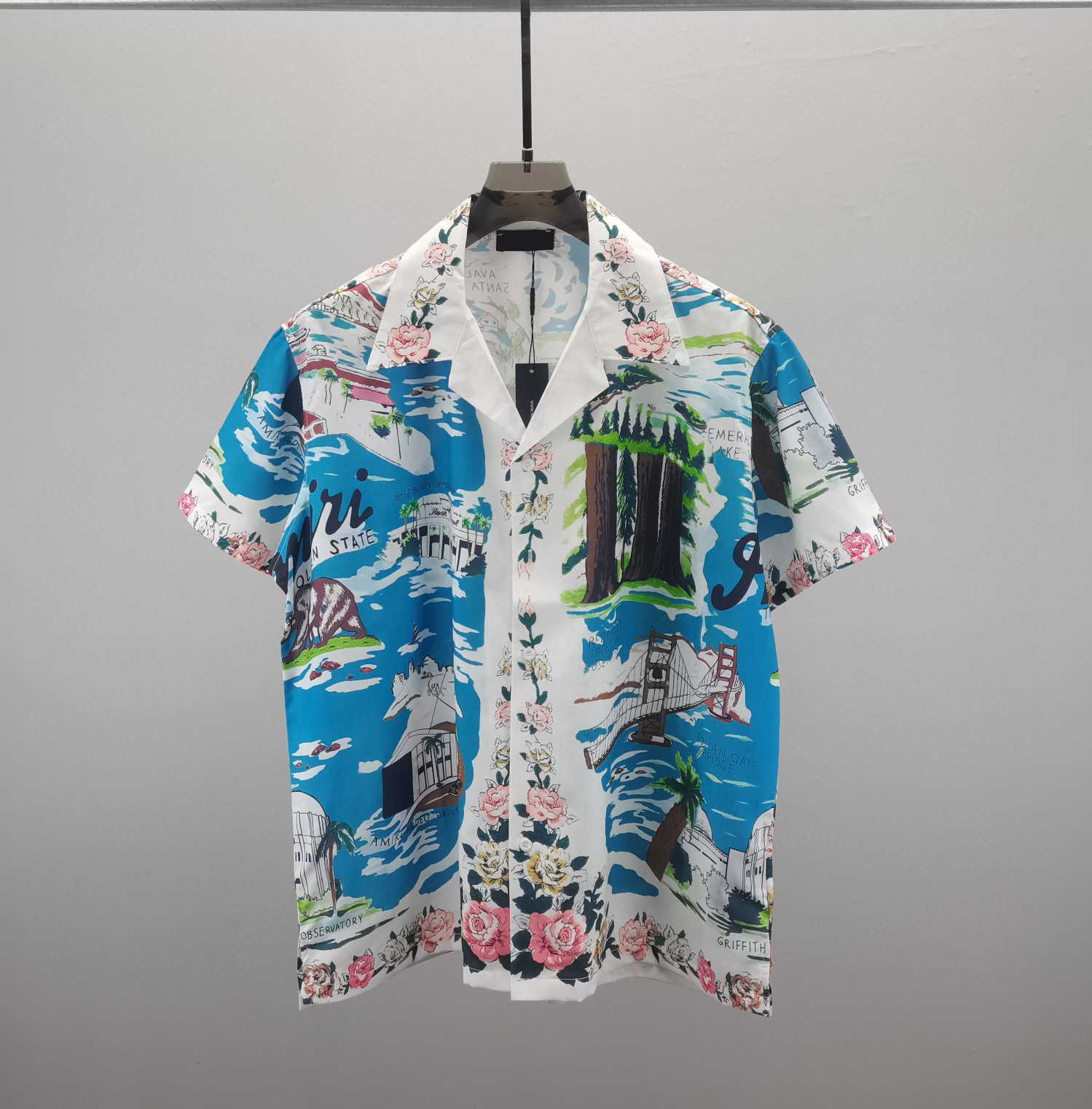 

Men's Plus Tees & Polos Round T-shirt plus size neck embroidered and printed polar style summer wear with street pure cotton 2rf3