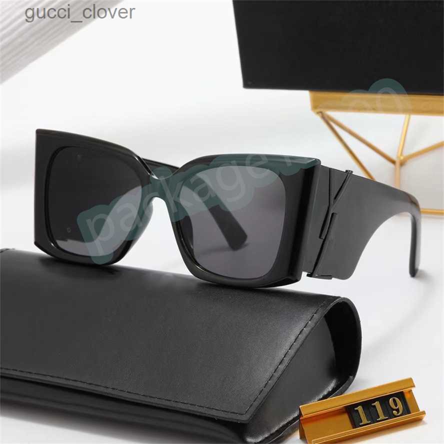 

Sunglasses 2023 luxury Butterfly sunglasses designer for women Brand glasses UV protection fashion sunglass letter Casual eyeglasses with box very good