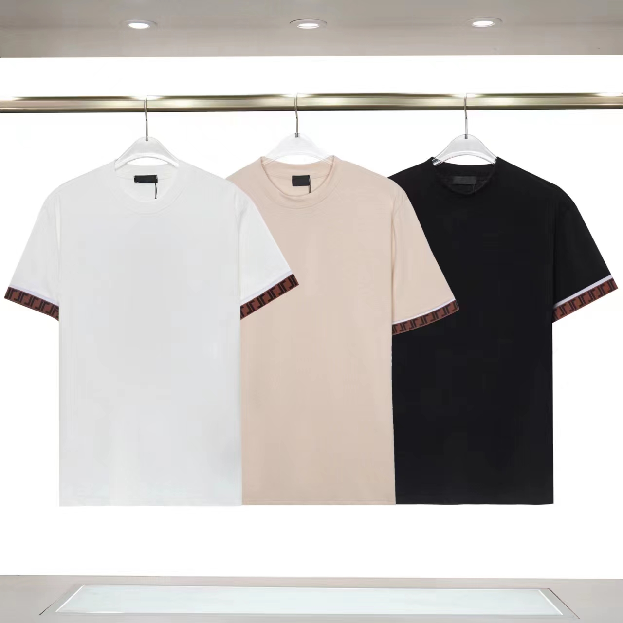 

designer t shirt mens Galleryes depth short sleeve cotton high-quality top casual polo shirt luxury brand clothing street sports sleeve clothing Asian size M-XXXL, 3-2