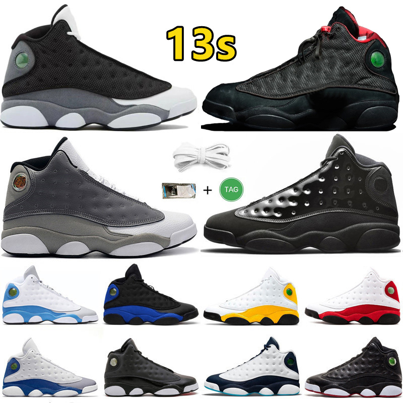 

13 13s Mens Basketball Shoes B.I.G. Biggie Wolf Grey Wheat Court Purple Black Flint Playoffs Obsidian Cap and Gown Bred Chicago Men Trainers Sports Sneakers, Color#28