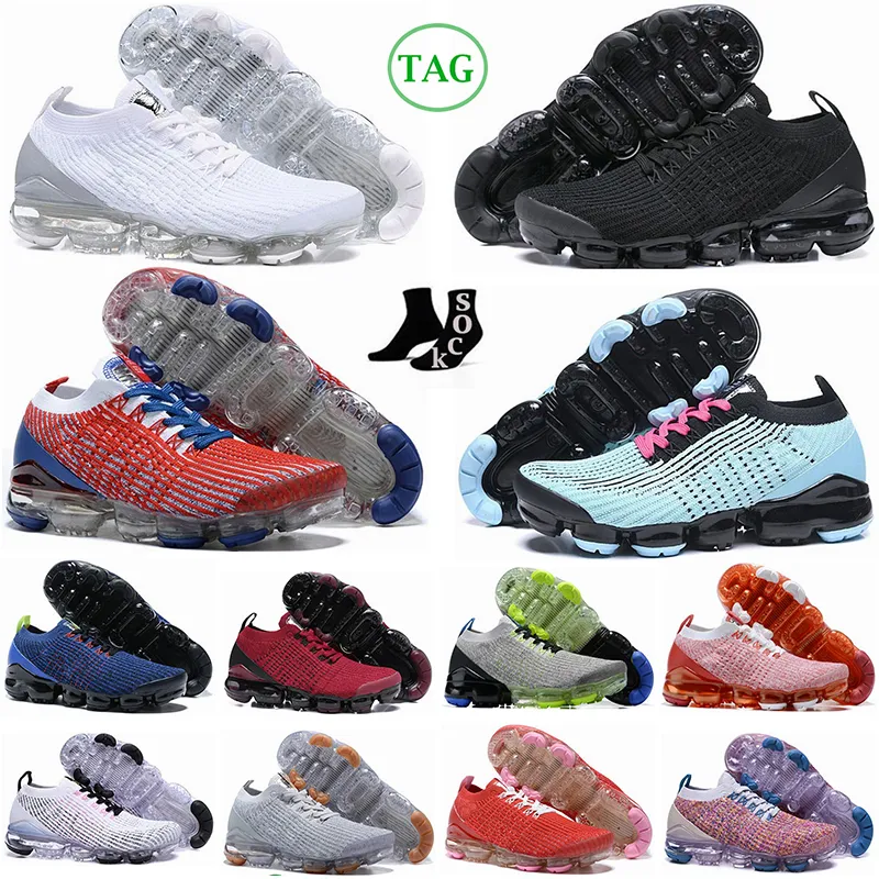 

Designer 3.0 vapores maxs plus running shoes fly knit 2.0 men women triple black pure platinum noble red south beach laser gold sports trainers sneakers Jordens Jordon