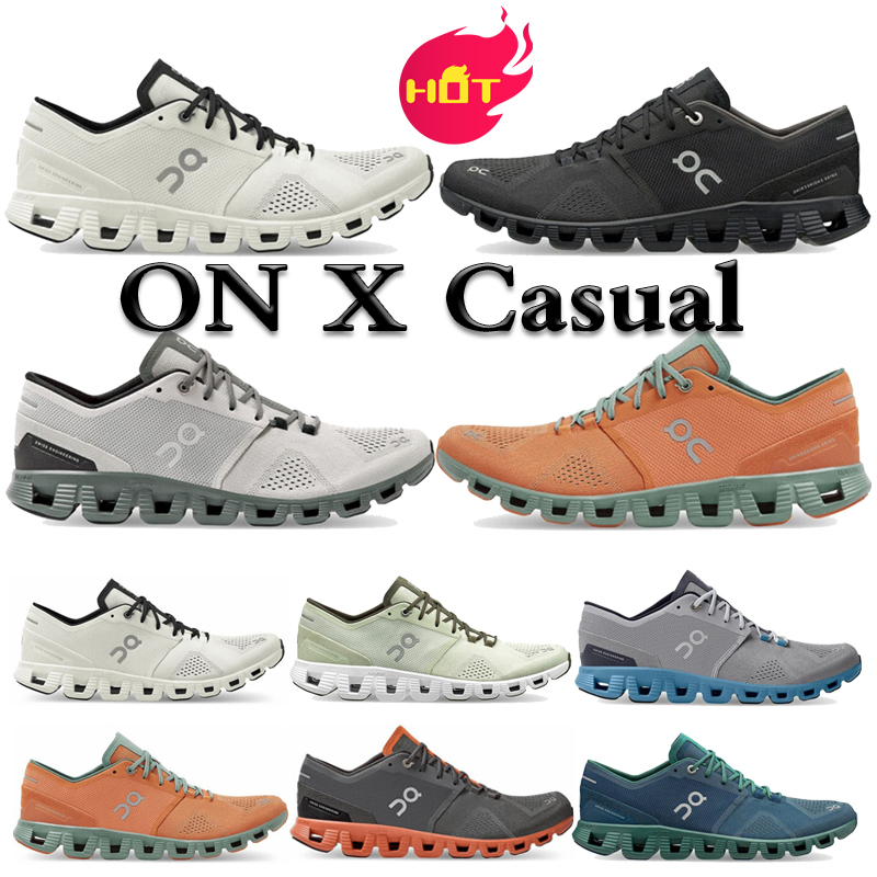 

2023 on running cloud X Casual shoes Designer men women Sneakers Cloudnova Form shoes black alloy grey Aloe Storm Blue Sports size 36-45, 3#