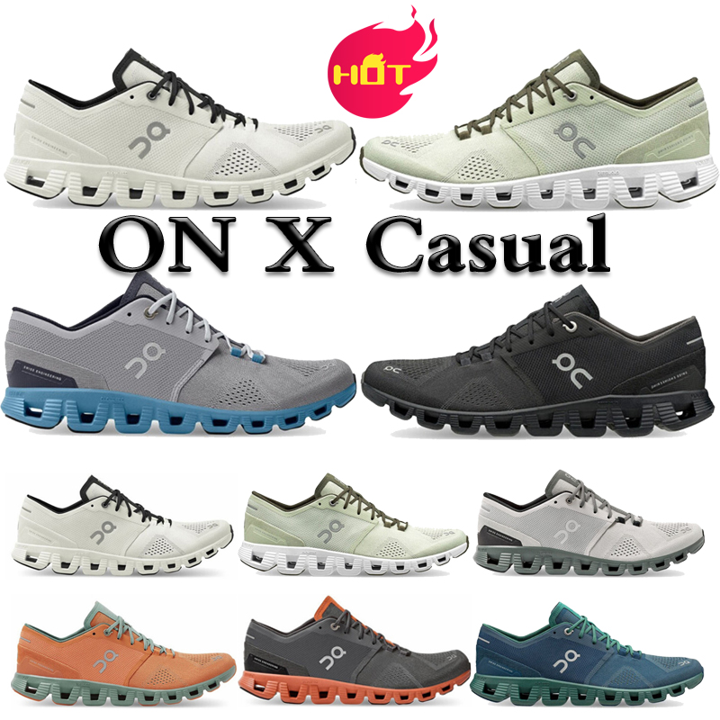 

2023 on running cloud X Casual shoes Designer men women Sneakers Cloudnova Form shoes black alloy grey Aloe Storm Blue Sports size 36-45