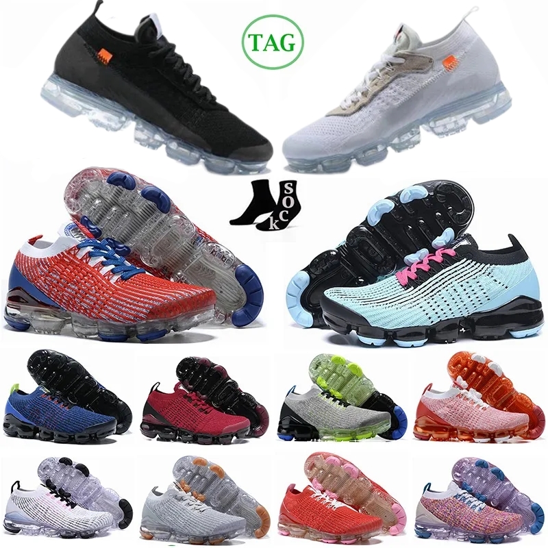 

3.0 vapores maxs plus running shoes fly knit men women triple black usa pure platinum noble red south beach laser gold mens outdoor sports trainers sneakers, 15