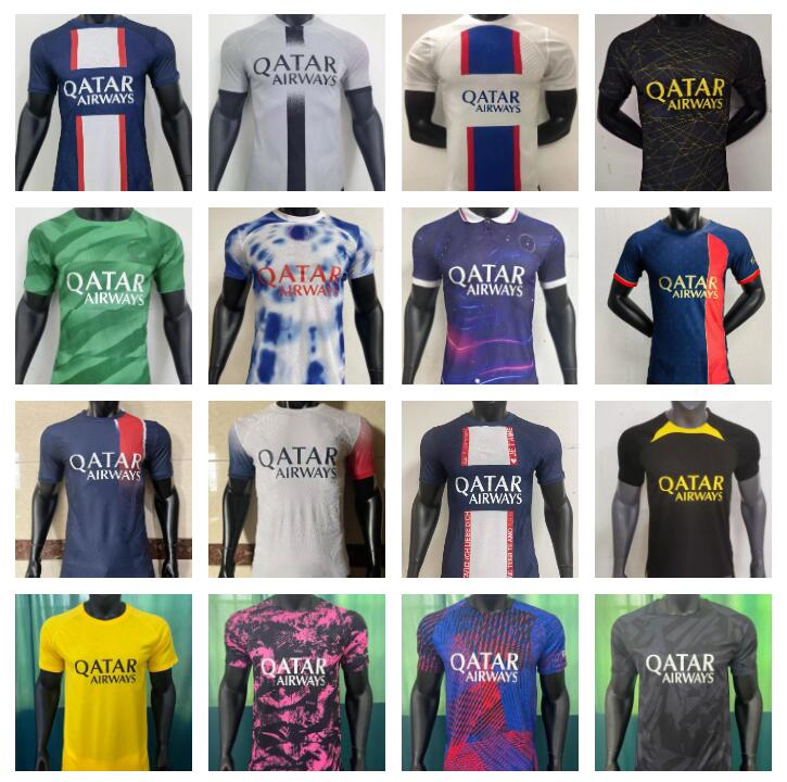 

Maillot de foot paris 2022 2023 2024 soccer jerseys SERGIO RAMOS WIJNALDUM MARQUINHOS pSGs third home away fourth 22 23 24 KIMPEMBE MBAPPE HAKIMI footb Player version