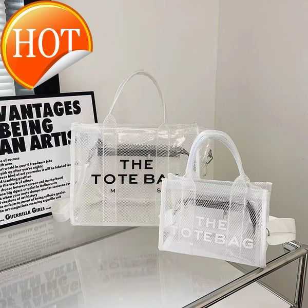 

Totes Marc Jocob the Tote Bag Casual Tote Handbags Womens Mens Luxurys Designers Weekend Fashion Beach Pvc Summer Vacation Travel Pu Luggage Shoulder Bagoqdn, Black