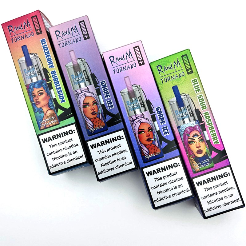 

RandM Tornado 10000 Disposable Vape TYPE C Charging Port With RGB Light