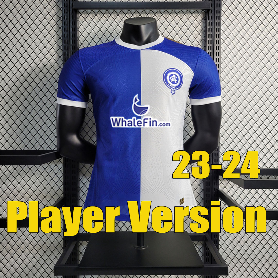 

Player version 23 24 ATLETICO soccer jerseys MADRID Griezmann 2023 2024 M. LLORENTE KOKE CORREA camiseta football shirts kit, 23-24 away player version