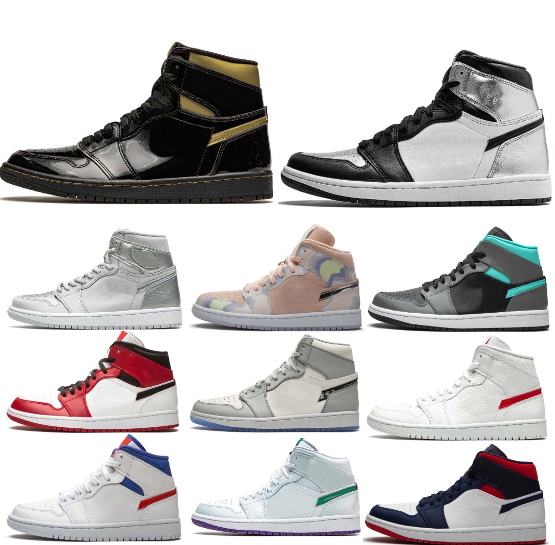 

Travis Scotts 1s Basketball Shoes High OG Reverse Laney Mocha Mid Space Jam Low OW Unc Twist Jumpman 1 Last And Found Men Women White, #16