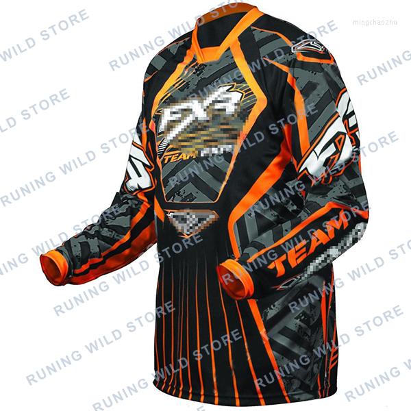 

Racing Jackets MX DH ATV Mountain MTB Jersey Style Motocross Long Sleeve Spexcec Cycling Jerseys Downhill Bike Shirt