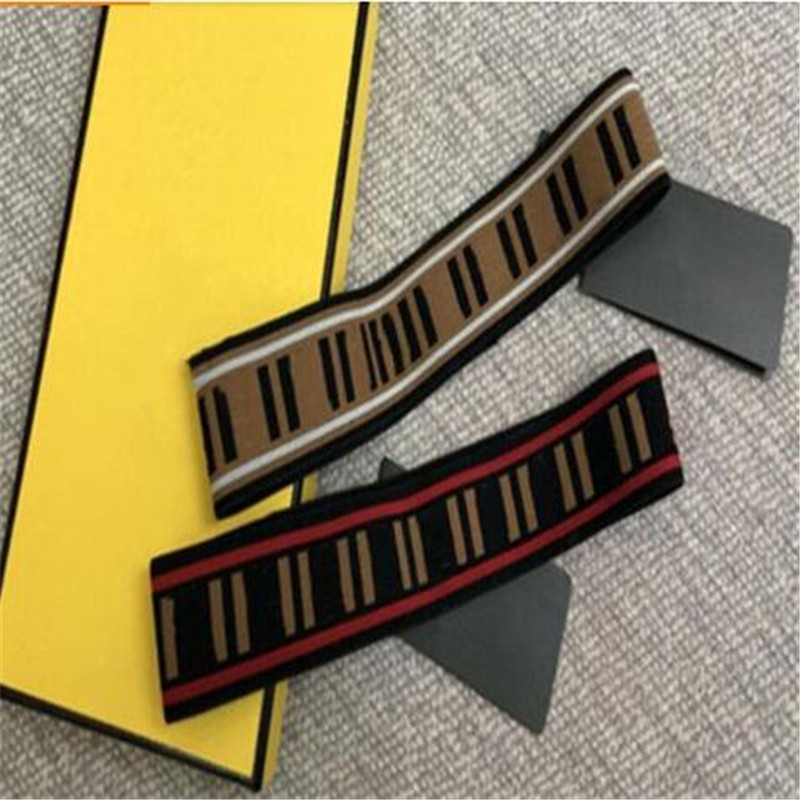 Designer Elastic Headband for Women Fashion Trends Sports Unisex Head Band With Letter Words Headbands Hair Resilient Braided Jacquard Brand Head-image-861707013