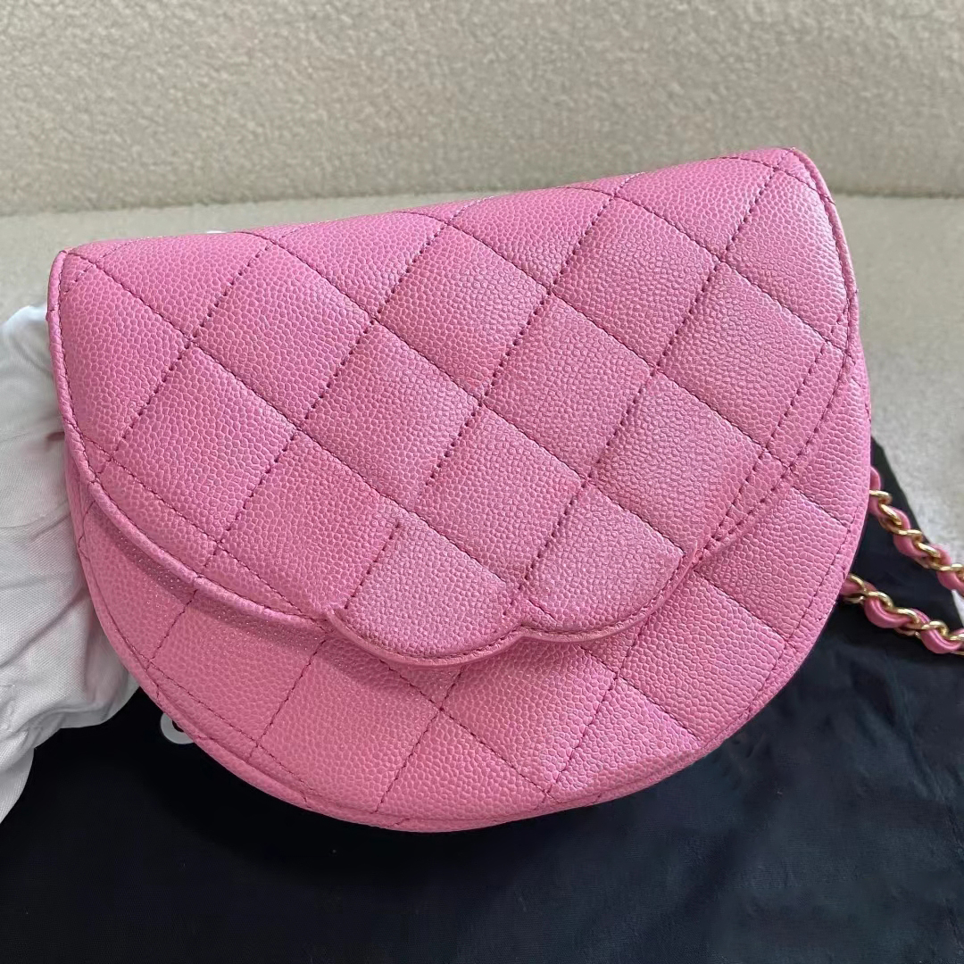 

women clutch flap cross body half moon Bags travel mens luxurys Hobo beach tote bag quilted handbag underarm designer bag Lambskin caviar pochette mini Shoulder Bags, Light green