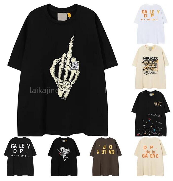 

2023 New Tees Galleryse Depts T Shirts Mens Womens Designer T-shirts Galleryes Depts Cottons Tops Man  Casual Shirt Luxurys Clothing Street Shorts Sleeve Clothes, Cus12