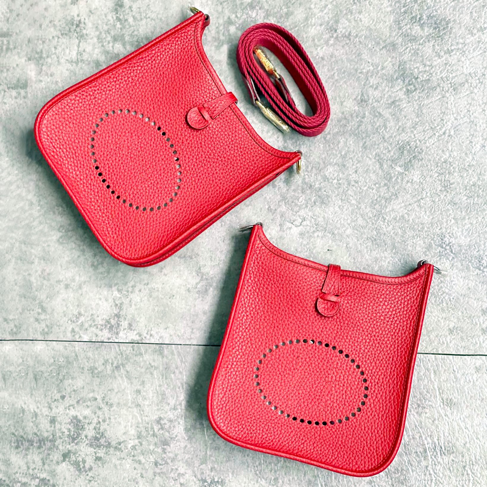 

Designer Hermee Evelyn Calfskin bag Luxury with scarf hollow out Women's mens tote detachable shoulder strap Mini Metal Head Leather clutch Crossbody handbag Bags, Blue