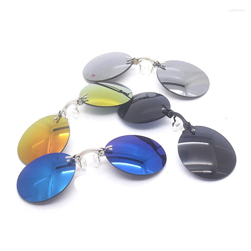

Sunglasses Pin-nose Vintage Metal Hacker Empire Mini Glasses Men And Women