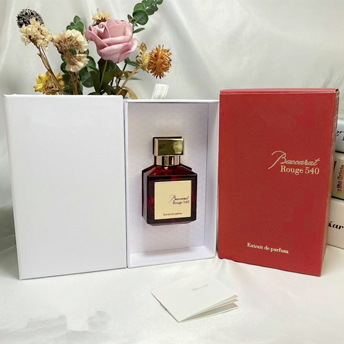 

2023 Baccarat Perfume 70ml Maison Bacarat Rouge 540 Extrait Eau De Parfum Paris Fragrance Man Woman Cologne Spray Long Lasting Smell free delivery