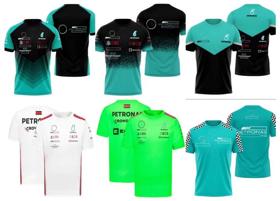 

F1 formula one team polo shirt new lapel shirt same custom
